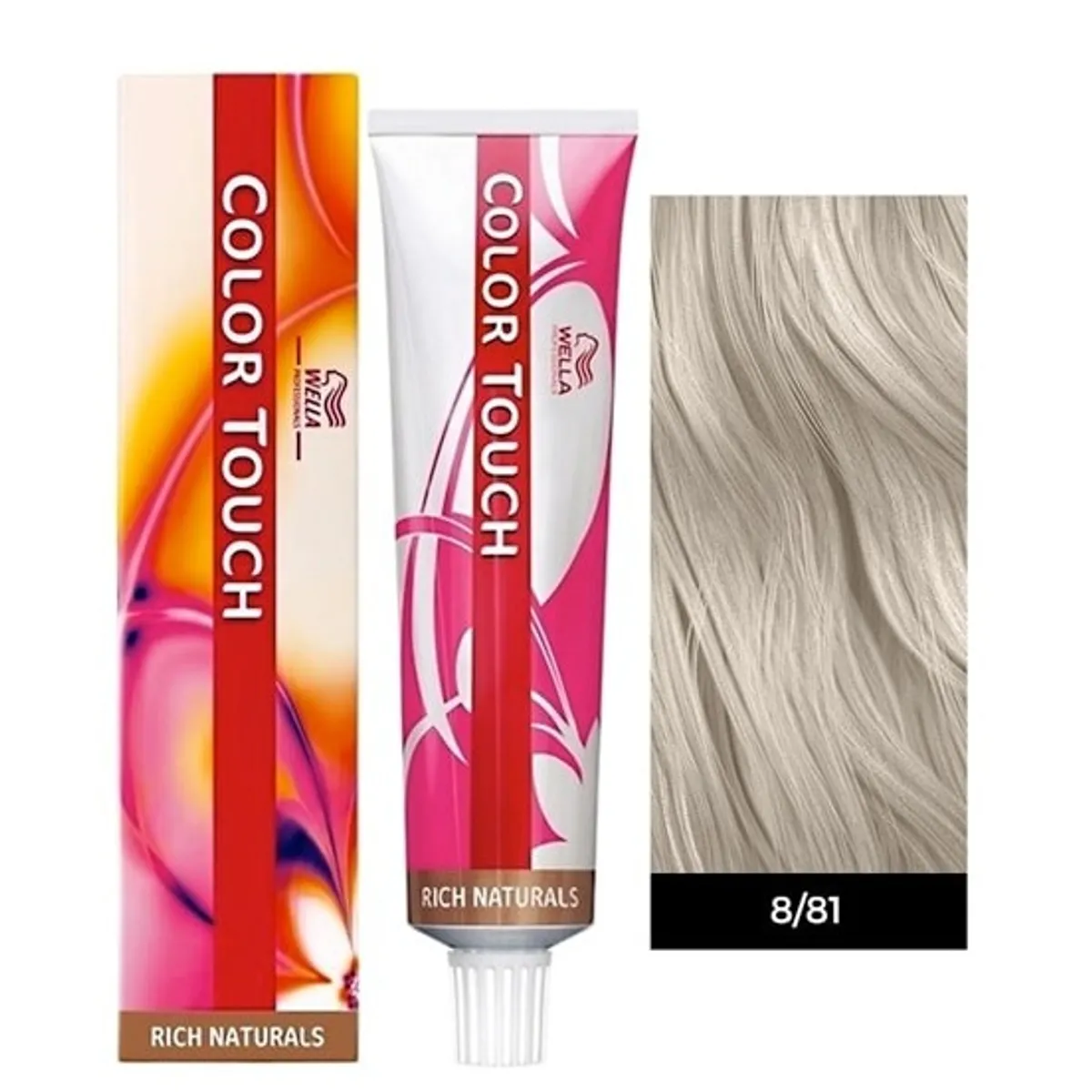 WELLA - Tinte Wella Color Touch 8.81 Rubio Claro Perla Ceniza 60ml