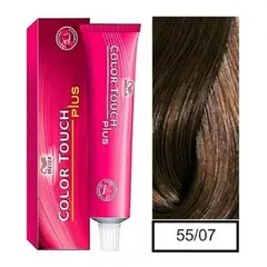 WELLA - Tinte para cabello Color Touch 5507 Castaño Claro Intenso Natural Marron 62ml
