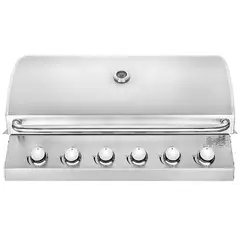 BBQ HOUSE - Parrilla a gas empotrable 6 quemadores