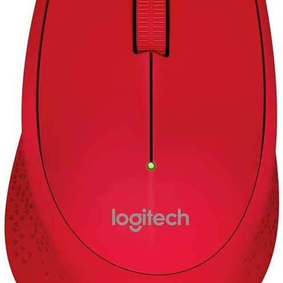 LOGITECH - Logitech M280 Mouse Inalámbrico, 2.4 GHz rojo
