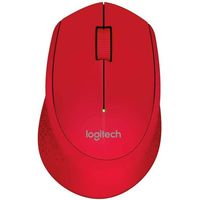 M280 Mouse Inalámbrico, 2.4 GHz rojo