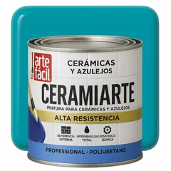 GENERICO - PINTURA CERAMICA AZULEJOS - 1-4 GALON AZUL TURQUESA