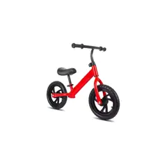 GENERICO - Bicicleta De Equilibrio Balance Toys Sin Pedales ROJA