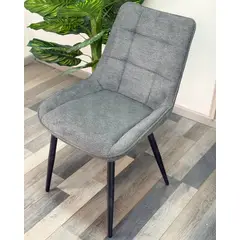 HABITA2 CHILE - Silla Tapizada Moderna Merichair Black