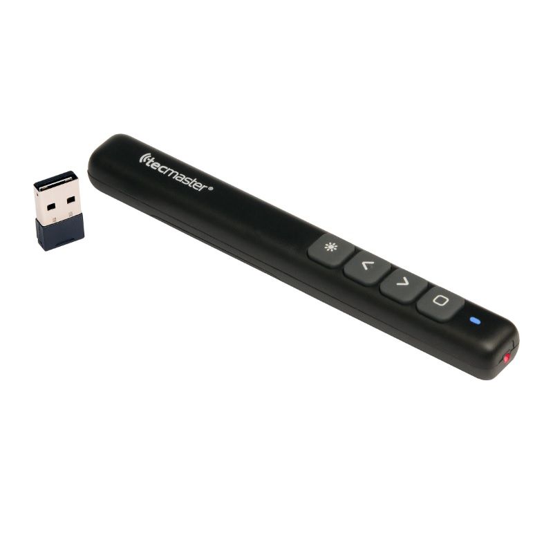 TECMASTER - Presentador Puntero Laser Diapositivas Powerpoint Ppt Tecmaster