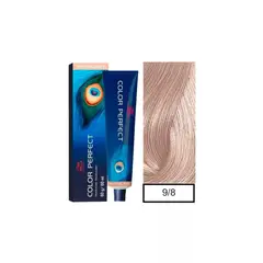 WELLA - Tinte Color Perfect 9.8 Rubio Extra Claro Perla 60ml