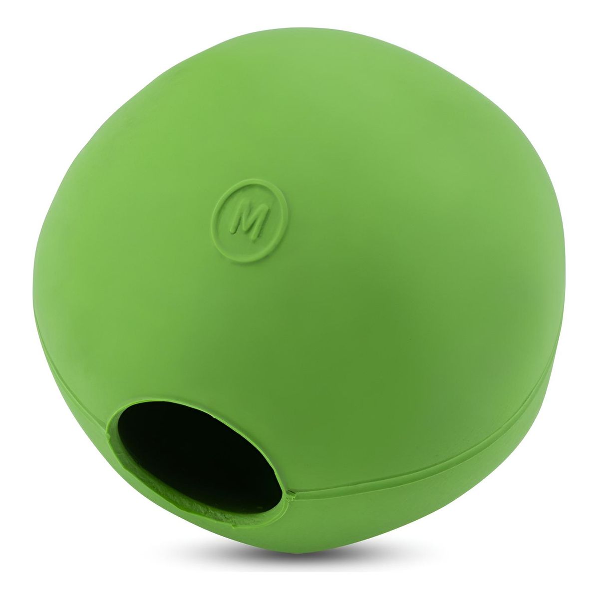 BECO PETS - Beco Dog Ball Rellenable Goma Natural Para Perro Talla M - Verde