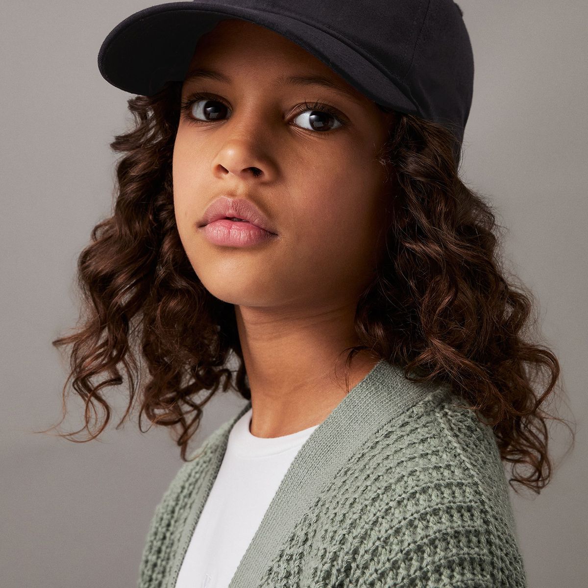 CALVIN KLEIN - Jockey Niña Monogram Negro Calvin Klein