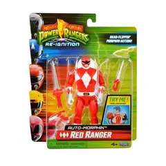 IMEXPORTA - Figura Power Rangers Mighty Morphin Re-Ignition Ranger Rojo