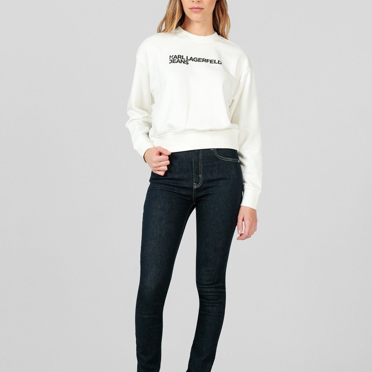 KARL LAGERFELD - Polerón regular - K/ESSENTIAL