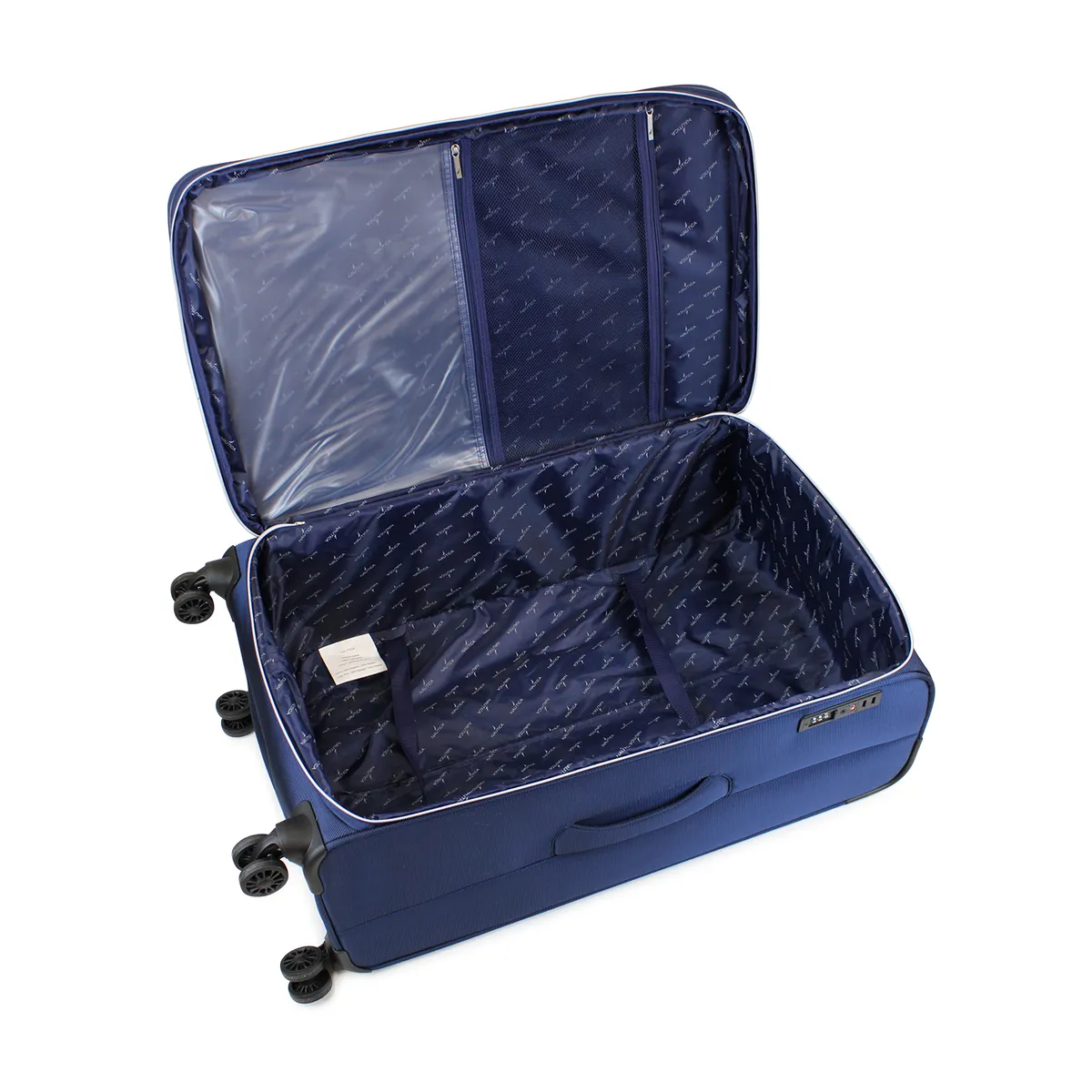 NAUTICA - Maleta blanda de tela grande Náutica Valencia L 23kg azul