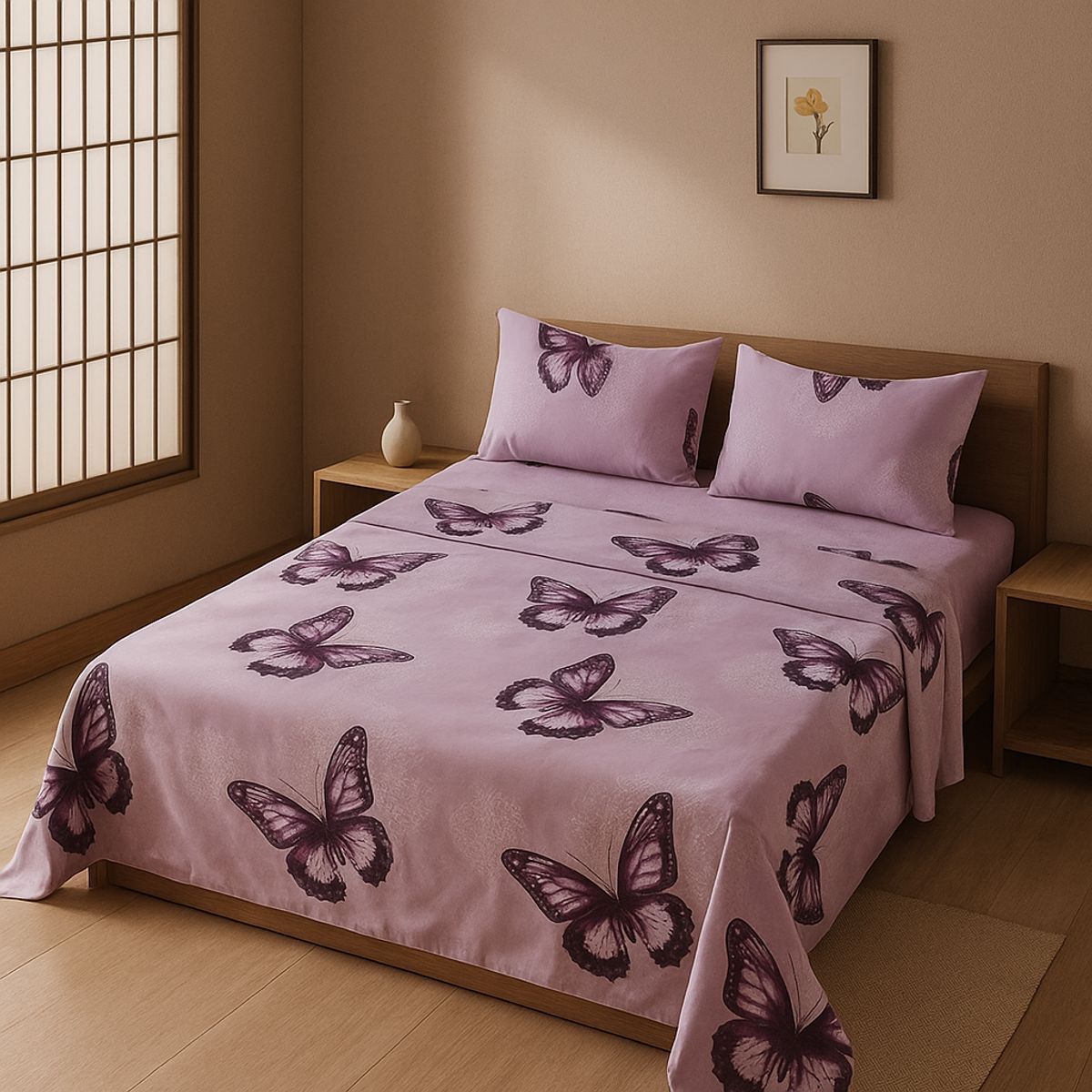 ARMONIA - Sábanas clásicas KING 2½ P diseño 770 144 hilos