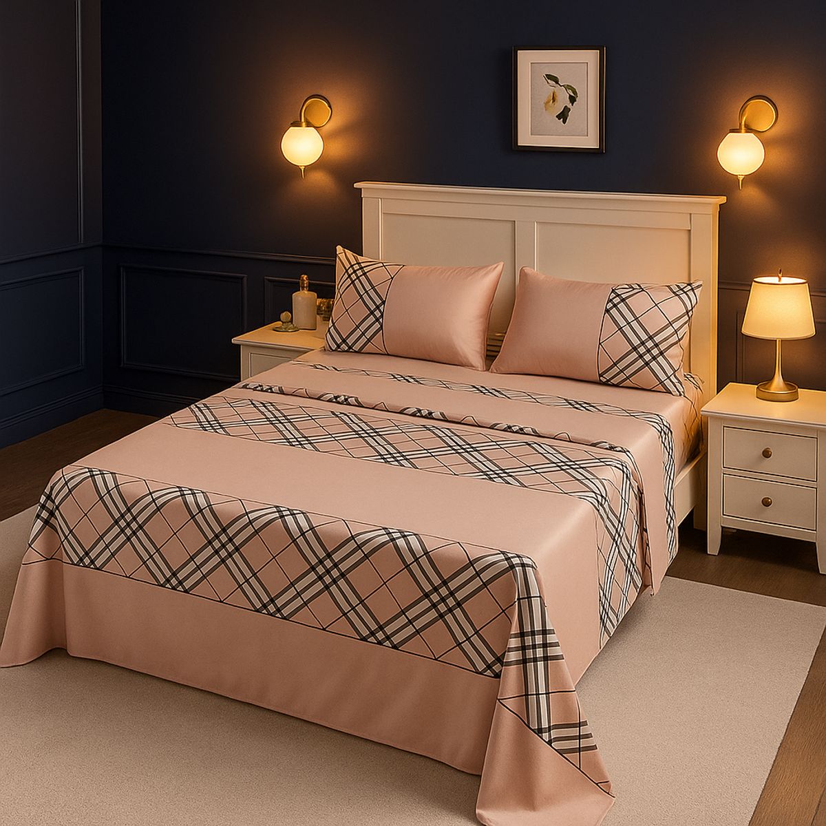 ARMONIA - edición 773 sábanas clásicas 144 hilos KING 2½ P