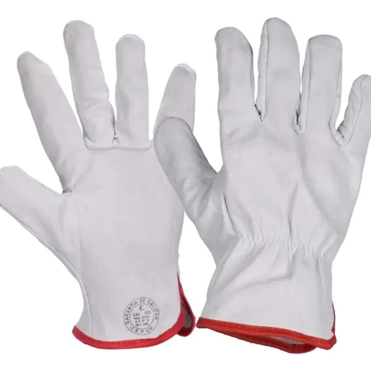 METALFER - Guantes Cabritilla Natsin Forro Con Cinta