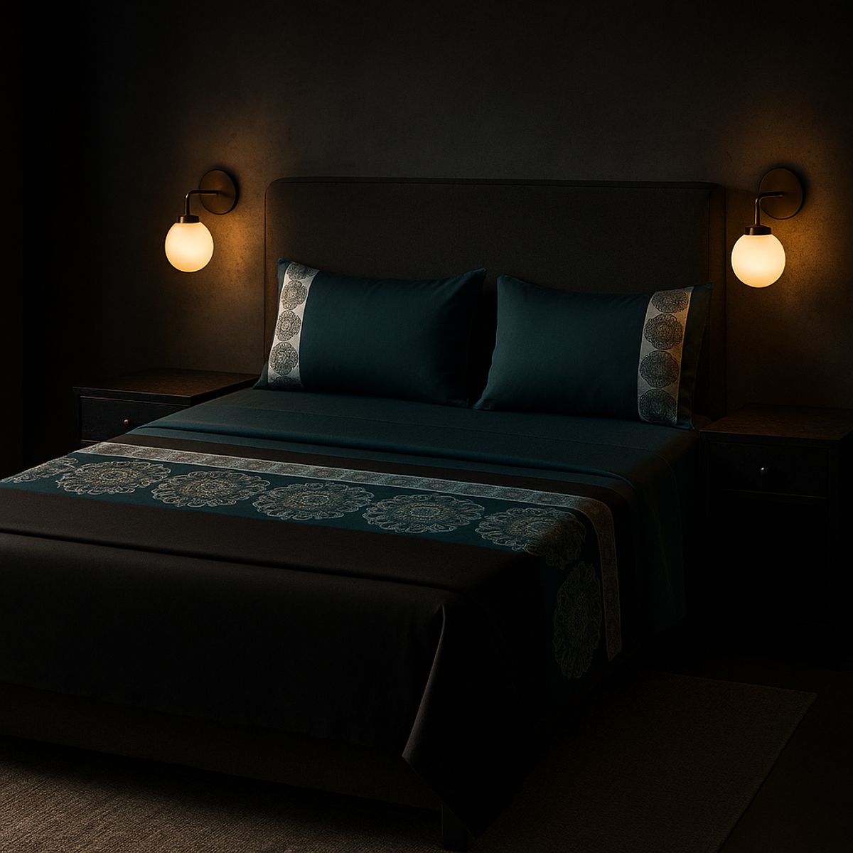 ARMONIA - Sábanas clásicas KING 2½ P versión 770 144 hilos