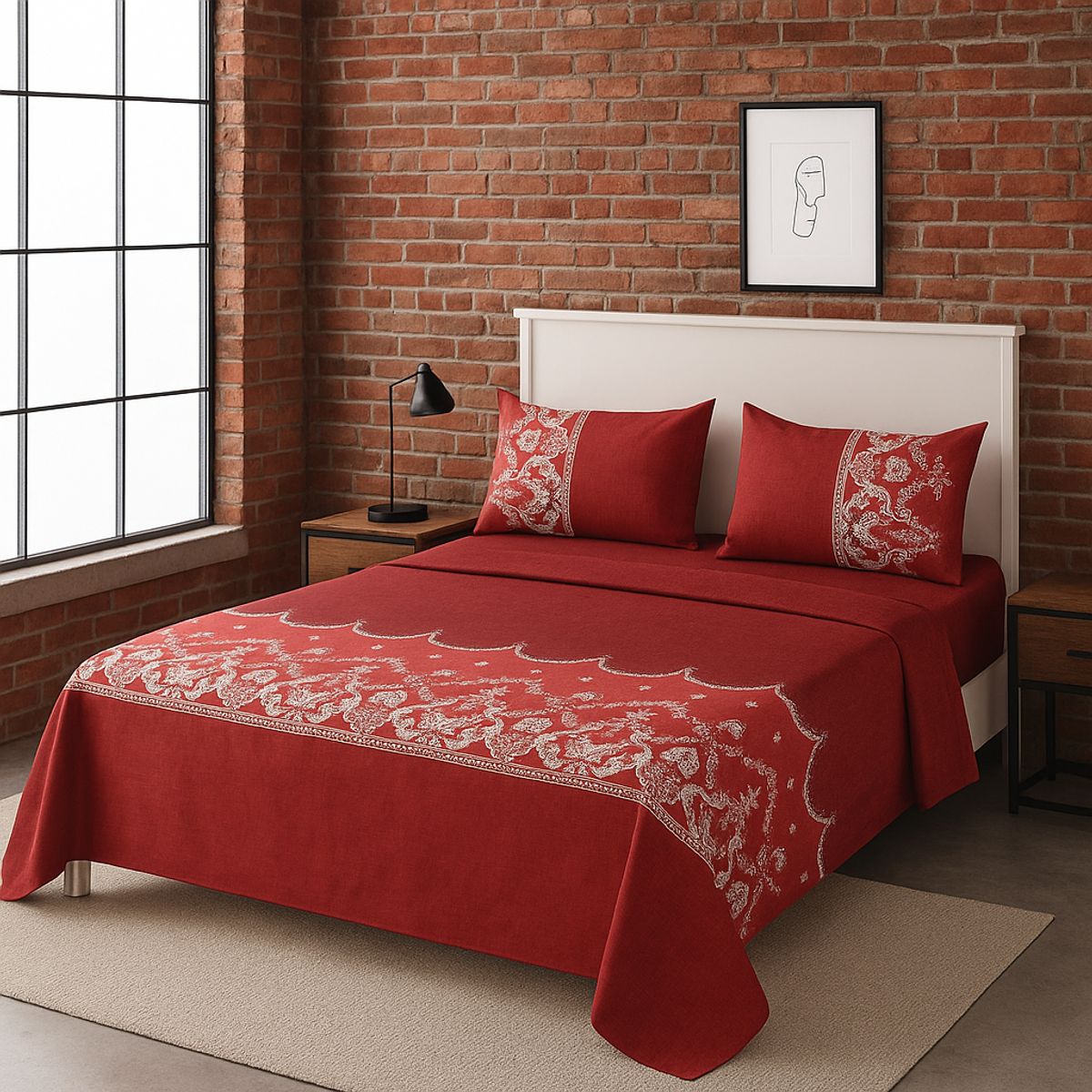 ARMONIA - Sábanas clásicas KING 2½ P versión 770 144 hilos