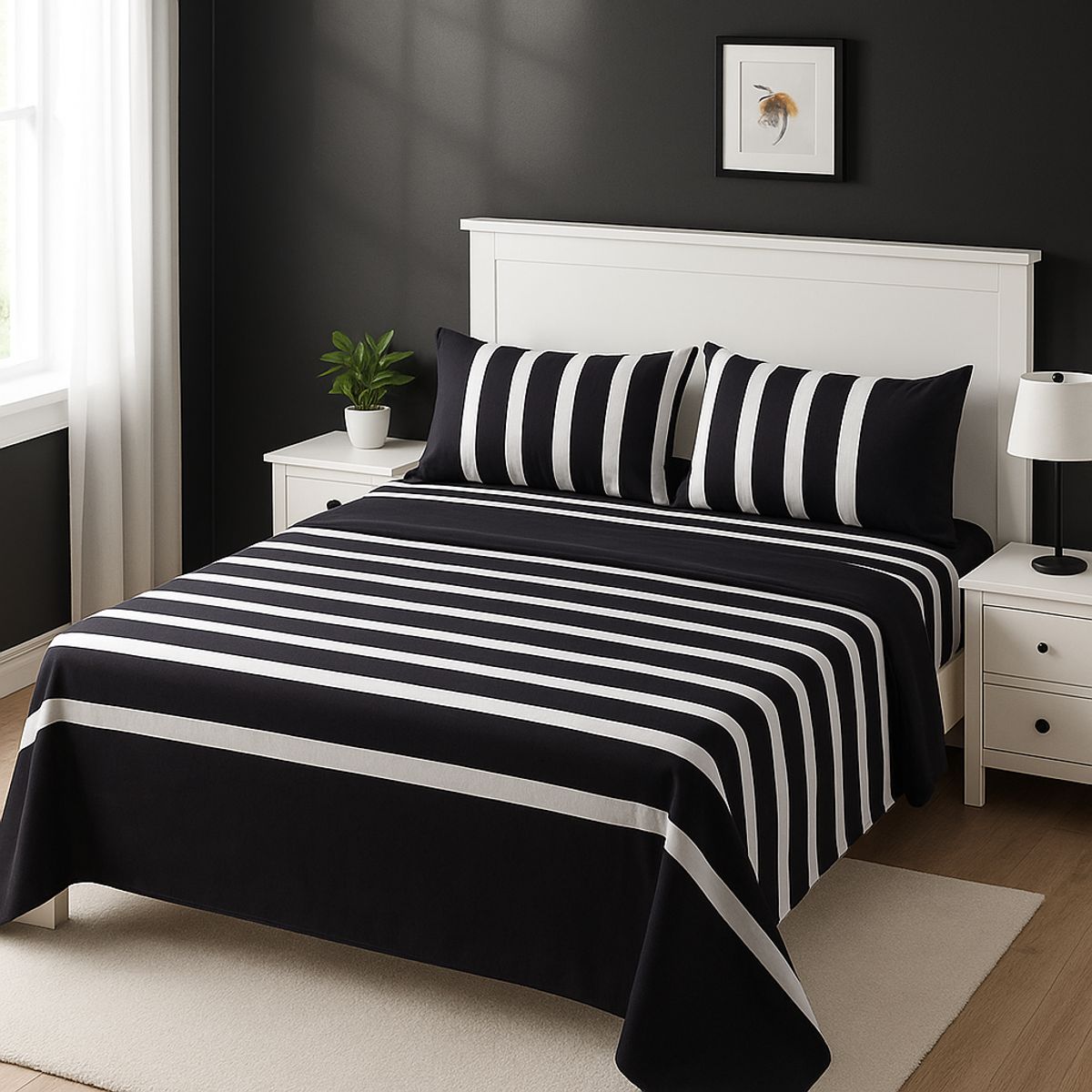 ARMONIA - estilo 767 sábanas KING 2½ P 144 hilos clásicas