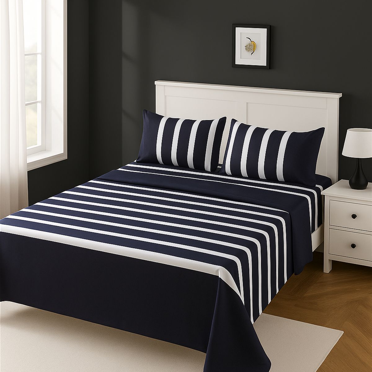 ARMONIA - estilo 767 sábanas KING 2½ P 144 hilos clásicas