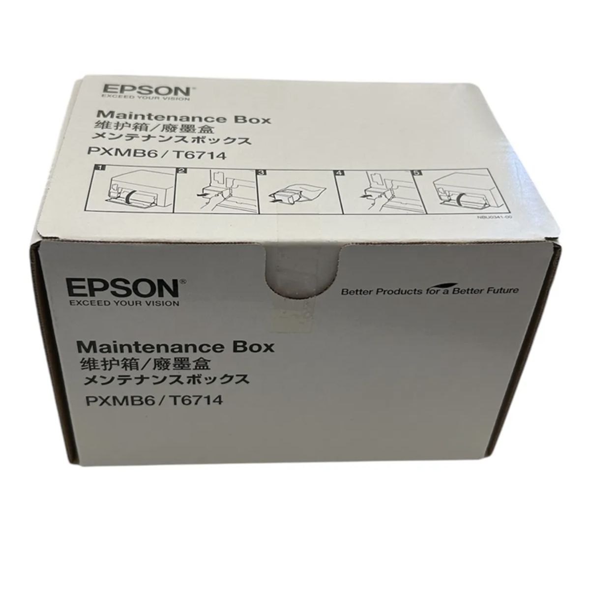 GENERICO - Caja Mantenimiento Original Epson T6714 Wf C8190 C8610 C8690