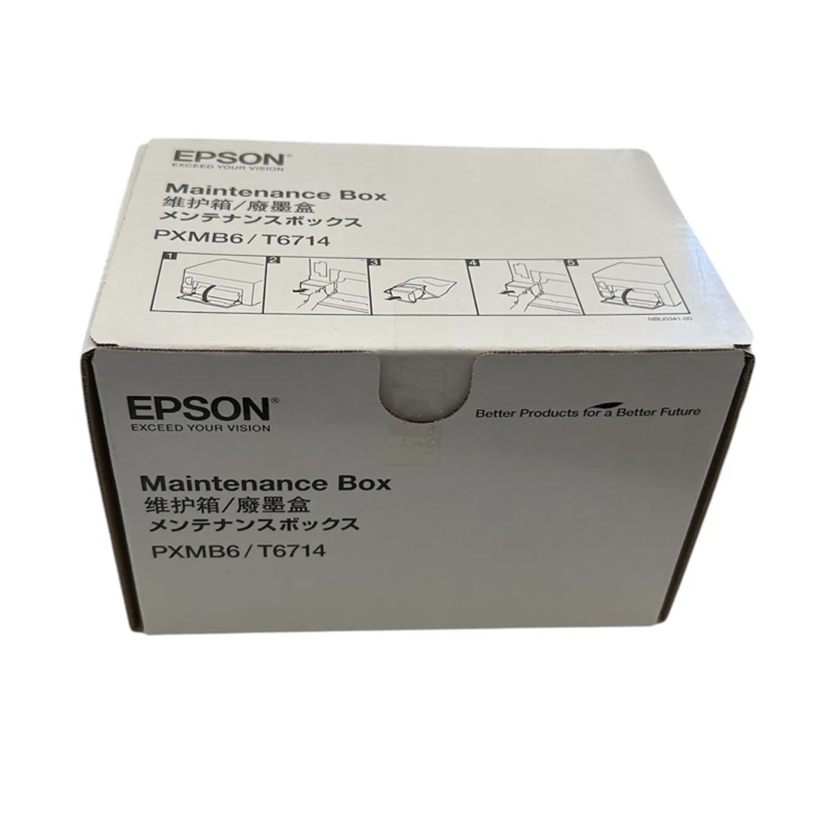 GENERICO - Caja Mantenimiento Original Epson T6714 Wf C8190 C8610 C8690