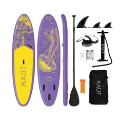 KAUT - Stand Up Paddle Inflable 10´ 6 Triple Quilla Capa Reforzada - Medusa