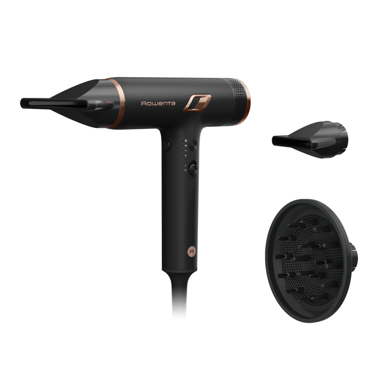 ROWENTA - Secador de pelo Maestria Nano Negro