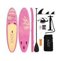 Stand Up Paddle SUP Inflable 10´ 6 Triple Quilla Capa Reforzada - Coral