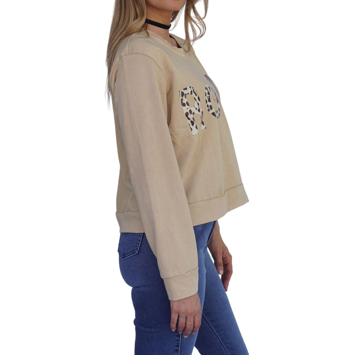 DIVINO JEANS - Polerón Nora III Beige Divino Jeans