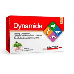 GENERICO - Dynamide 30 Comprimidos Palatables Para Perros Y Gatos