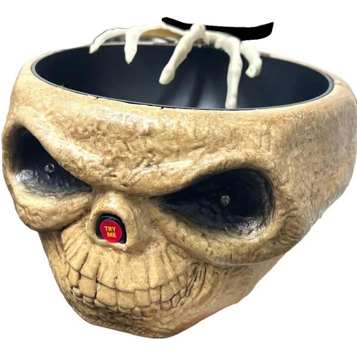 GENERICO - Bowl Dulces Calavera Halloween Mano De Huesos Movimiento