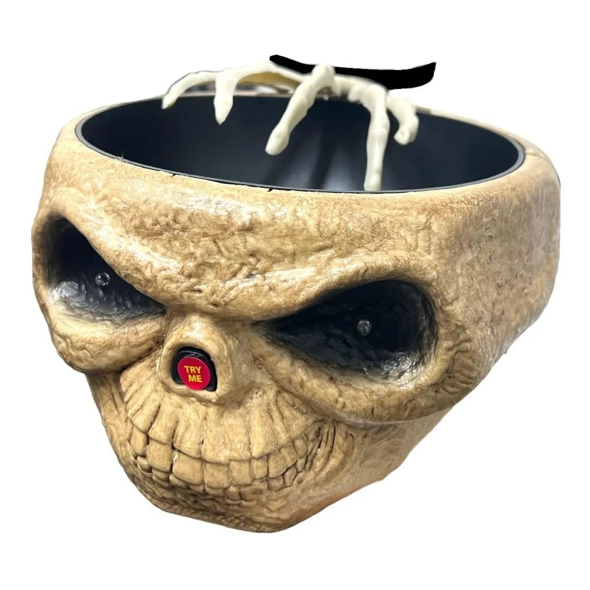 GENERICO - Bowl Dulces Calavera Halloween Mano De Huesos Movimiento
