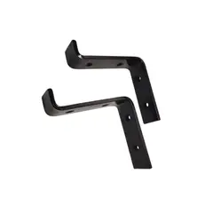 GENERICO - Escuadra para repisa modelo Z para maderas de 30 cm, robustas