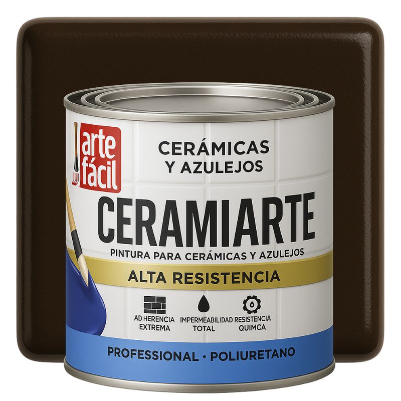 GENERICO - PINTURA CERAMICA AZULEJOS - 1-4 GALON WENGUÉ URBANO