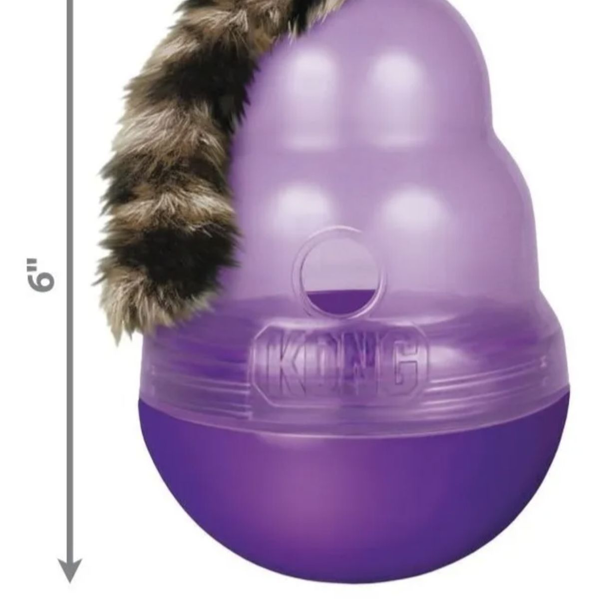 KONG - Juguete Interactivo Dispensador Para Gato Kong Cat Wobbler