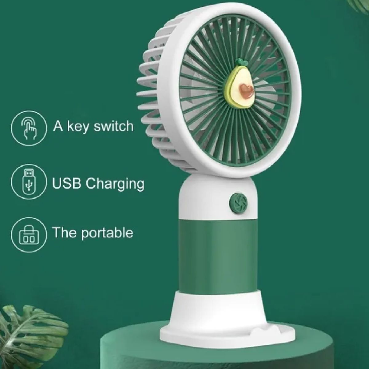 GENERICO - Mini Ventilador De Escritorio Personal Usb Varios