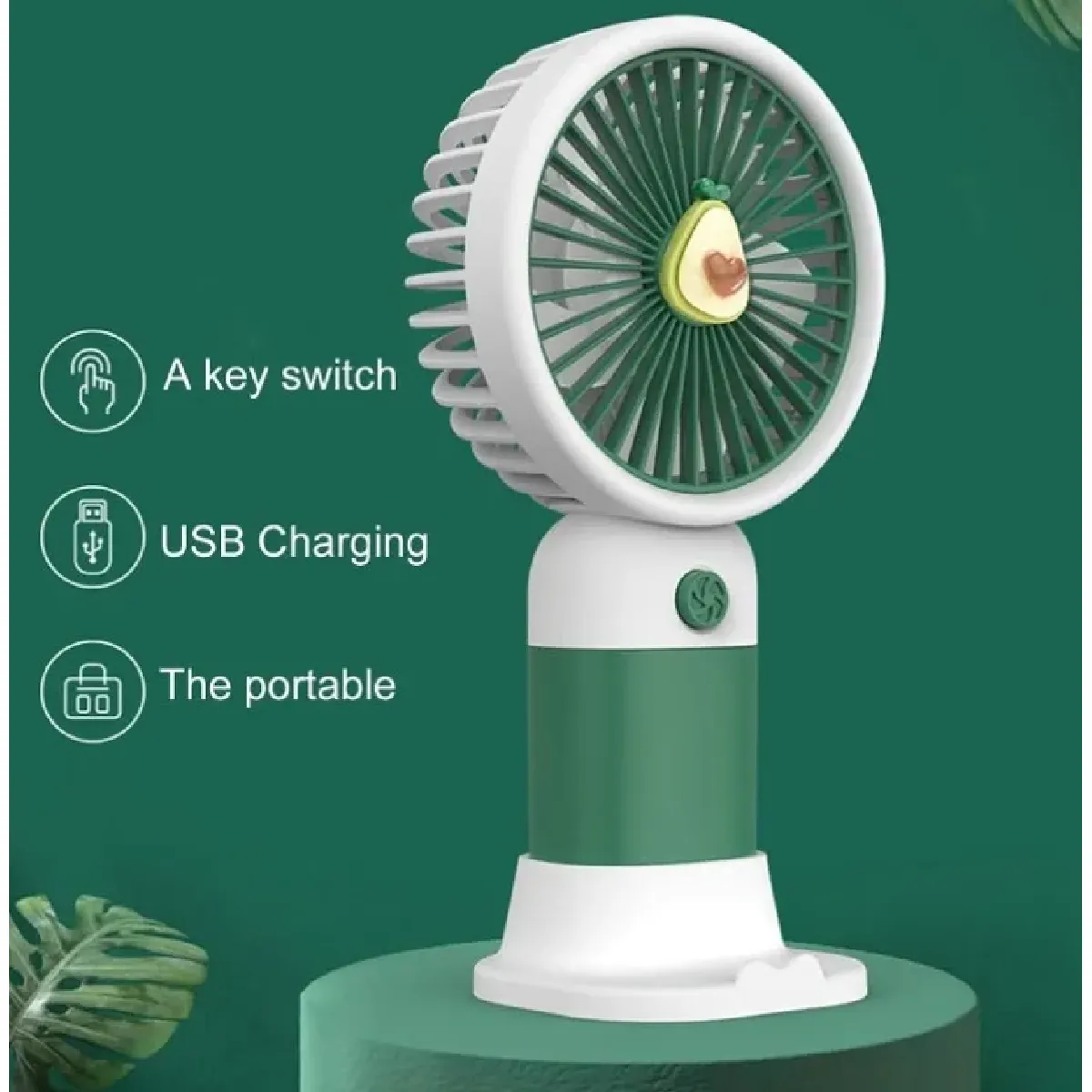 GENERICO - Mini Ventilador De Escritorio Personal Usb Varios