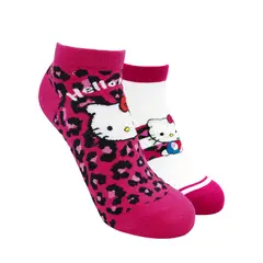 TOP - Calcetines Tobilleros Mujer Algodón Pack 2 Hello Kitty C2