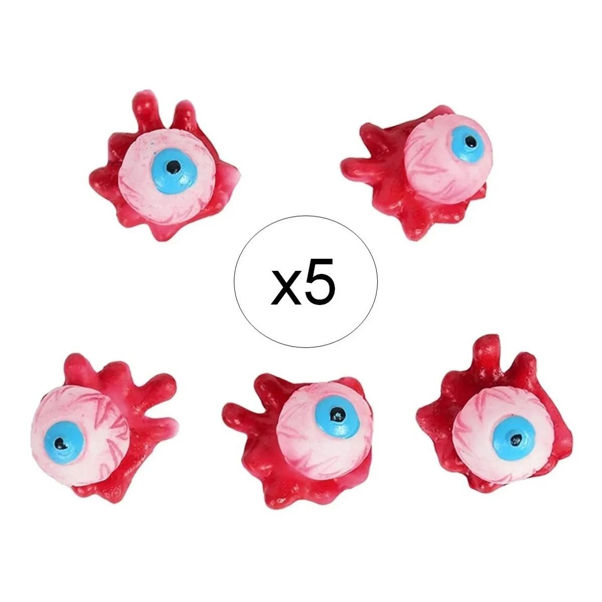 GENERICO - Decoracion Halloween Ojos Decorativos Maquillajes Halloween