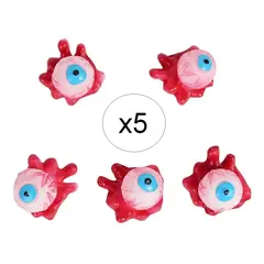 GENERICO - Decoracion Halloween Ojos Decorativos Maquillajes Halloween