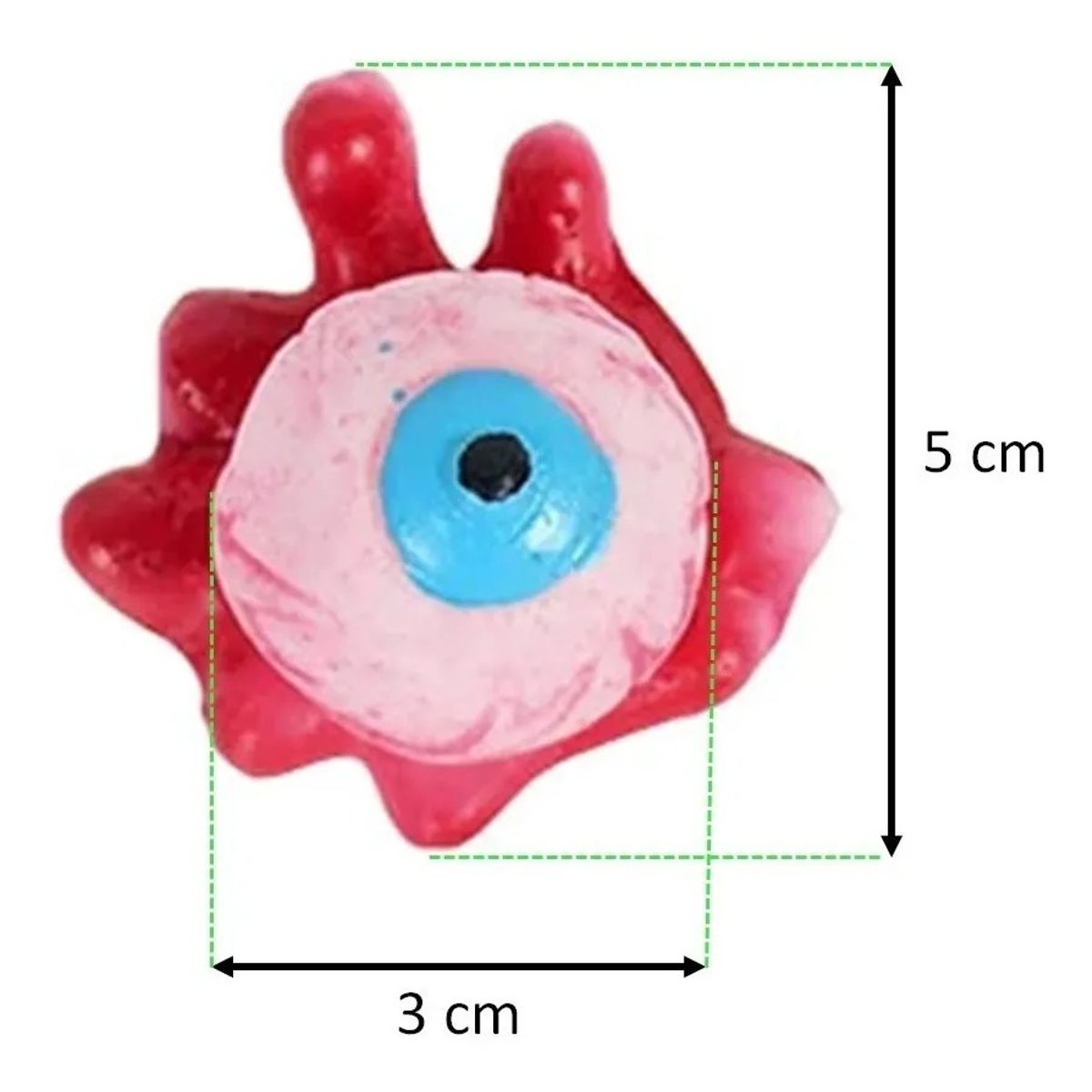 GENERICO - Decoracion Halloween Ojos Decorativos Maquillajes Halloween