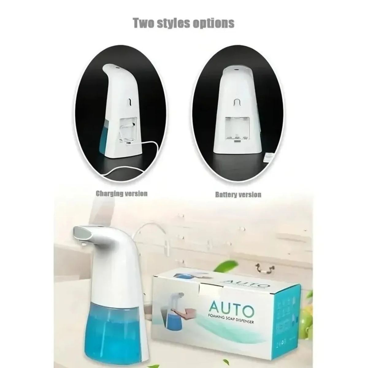 MOVI - DISPENSADOR AUTOMATICO DE JABON CON SENSOR