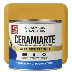 GENERICO - PINTURA CERAMICA AZULEJOS - 1-2 GALON AMARILLO SIENA