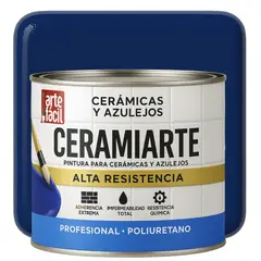 GENERICO - PINTURA CERAMICA AZULEJOS - 1-2 GALON AZUL COBALTO