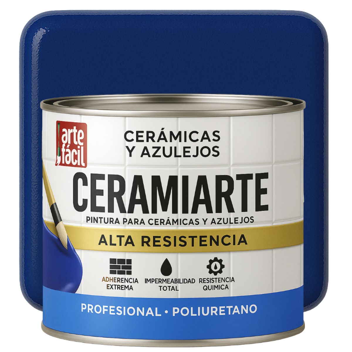 GENERICO - PINTURA CERAMICA AZULEJOS - 1-2 GALON AZUL ULTRAMAR