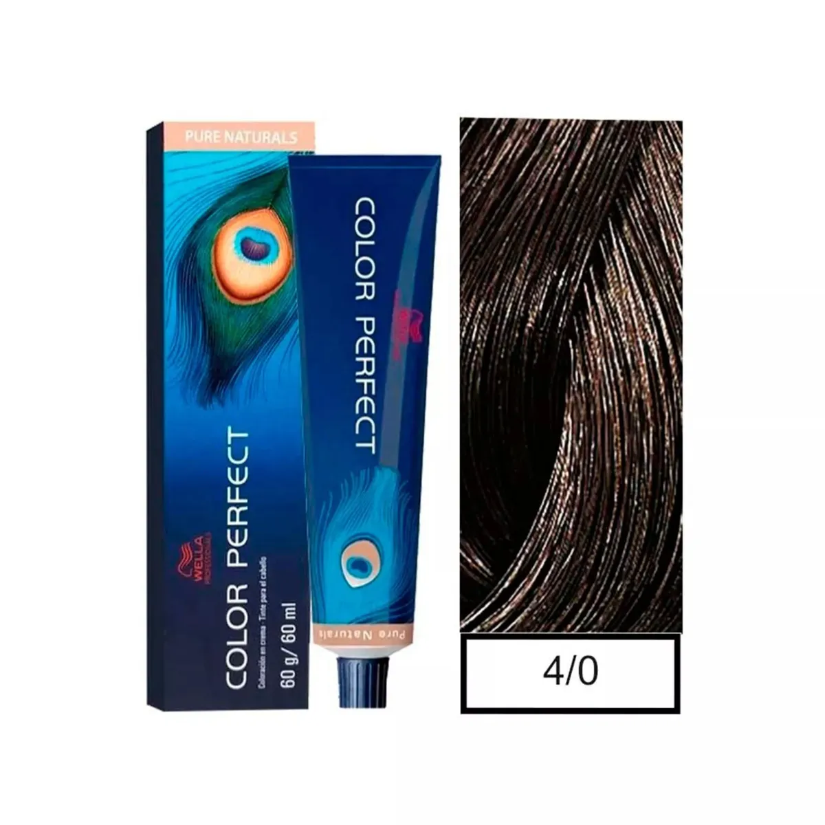 WELLA - Tinte Wella Color Perfect 4.0 Castaño Mediano 60ml