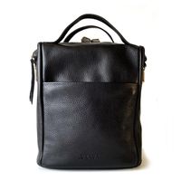 Mochila de cuero modelo MATILDE Negro