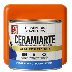 GENERICO - PINTURA CERAMICA AZULEJOS - 1-2 GALON NARANJA BRILLANTE