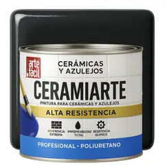 GENERICO - PINTURA CERAMICA AZULEJOS - 1-2 GALON NEGRO ÓXIDO