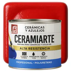GENERICO - PINTURA CERAMICA AZULEJOS - 1-2 GALON ROJO CARMÍN