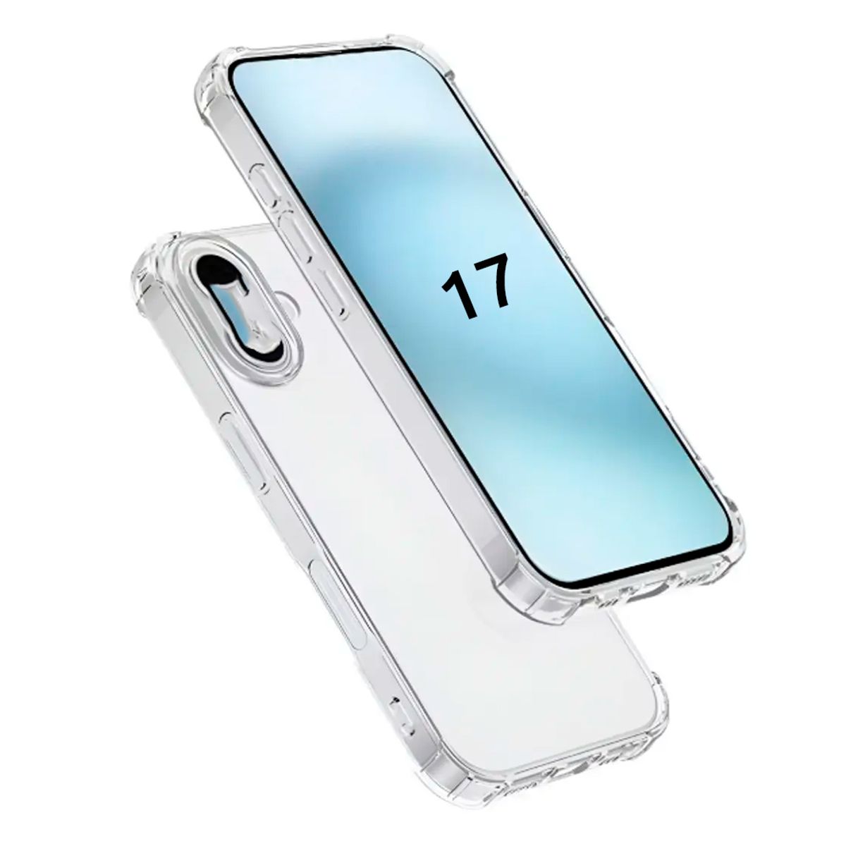 CARCASIA - Carcasa Transparente para iPhone 17